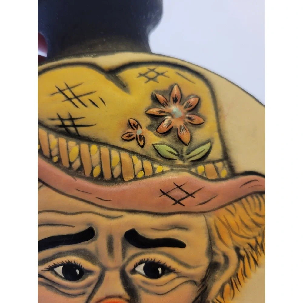 Handmade ceramic sad